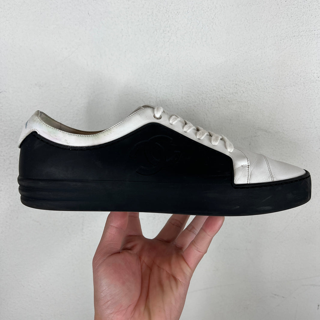Chanel Interlock Logo Sneakers