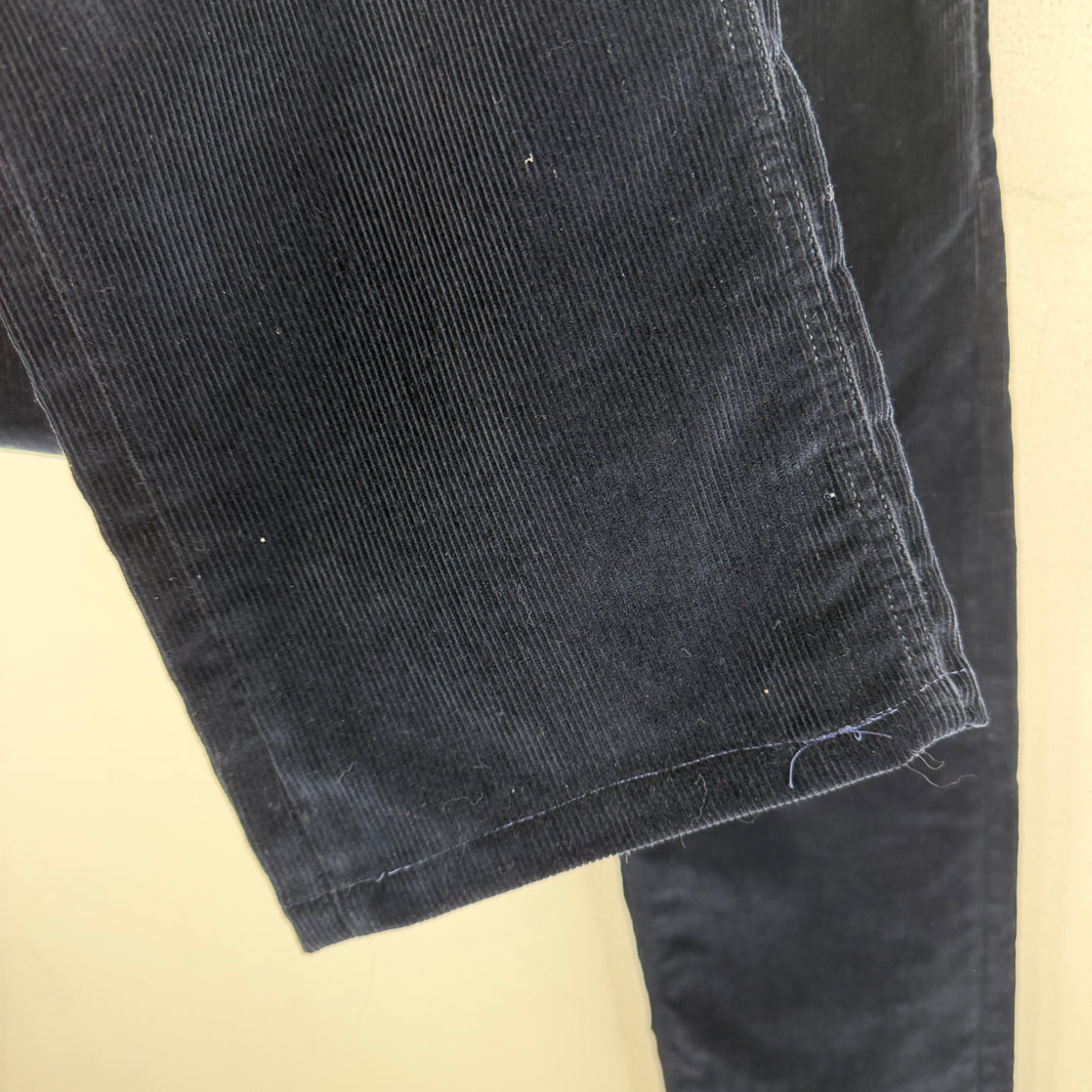 Thom Browne Navy Corduroy Trousers