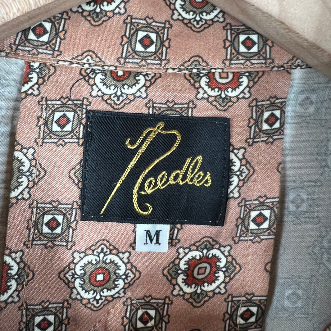 Needles Floral Patterned Zip Up Jacket