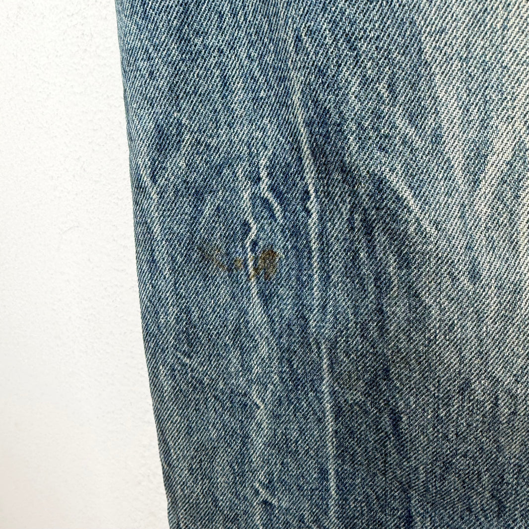 Helmut Lang Light Wash Distressed Jeans