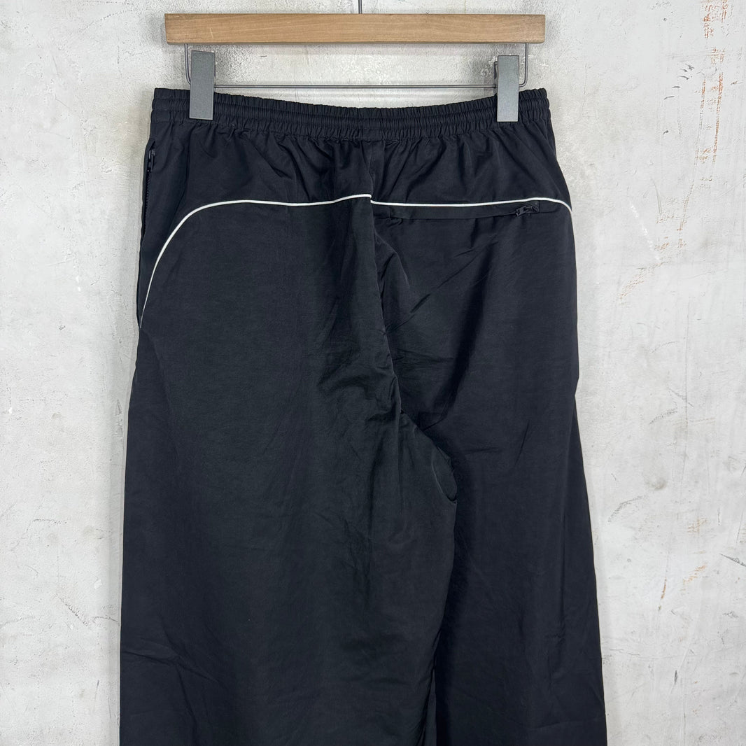 Acne Studios Wide Paneled Logo Track Pants
