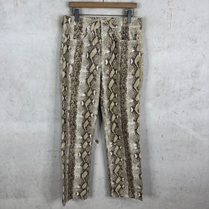 Stussy Snakeskin Leather Pants