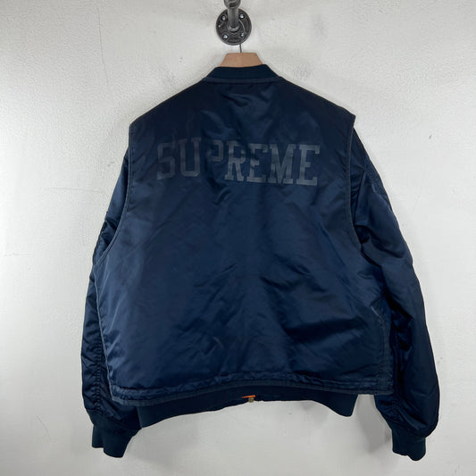 Supreme 2 in 1 Bomber Jacket Vest