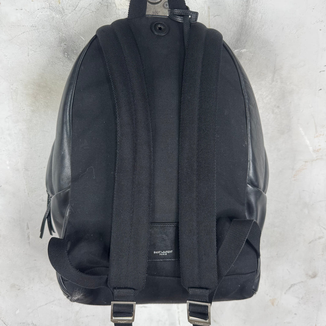 Saint Laurent Leather Backpack