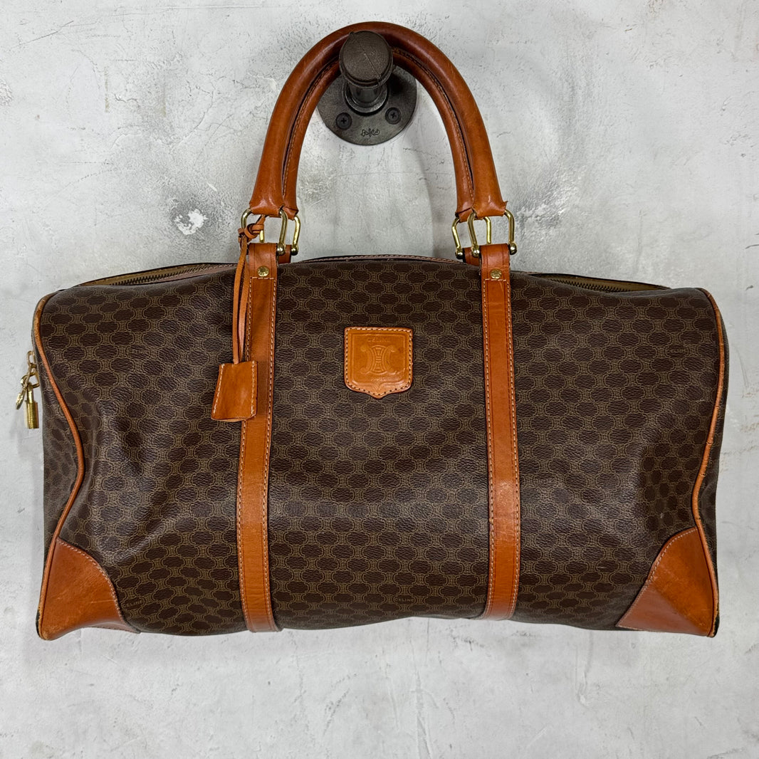 Celine Vintage Triomphe Duffle Bag