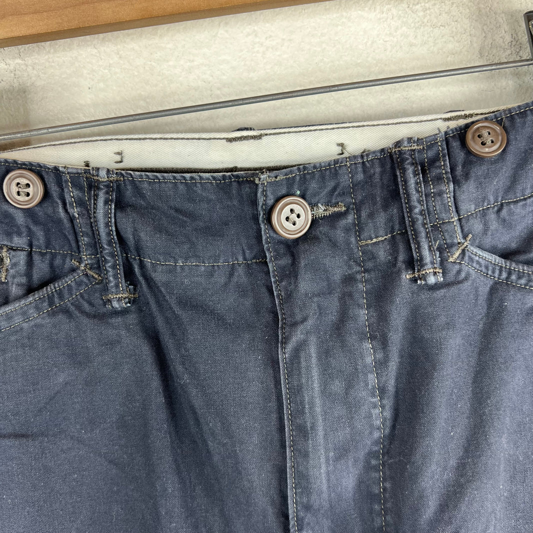 RRL Navy Cargo Fatigue Pants