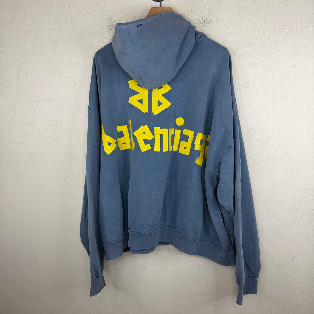 Balenciaga Tape Logo Hoodie