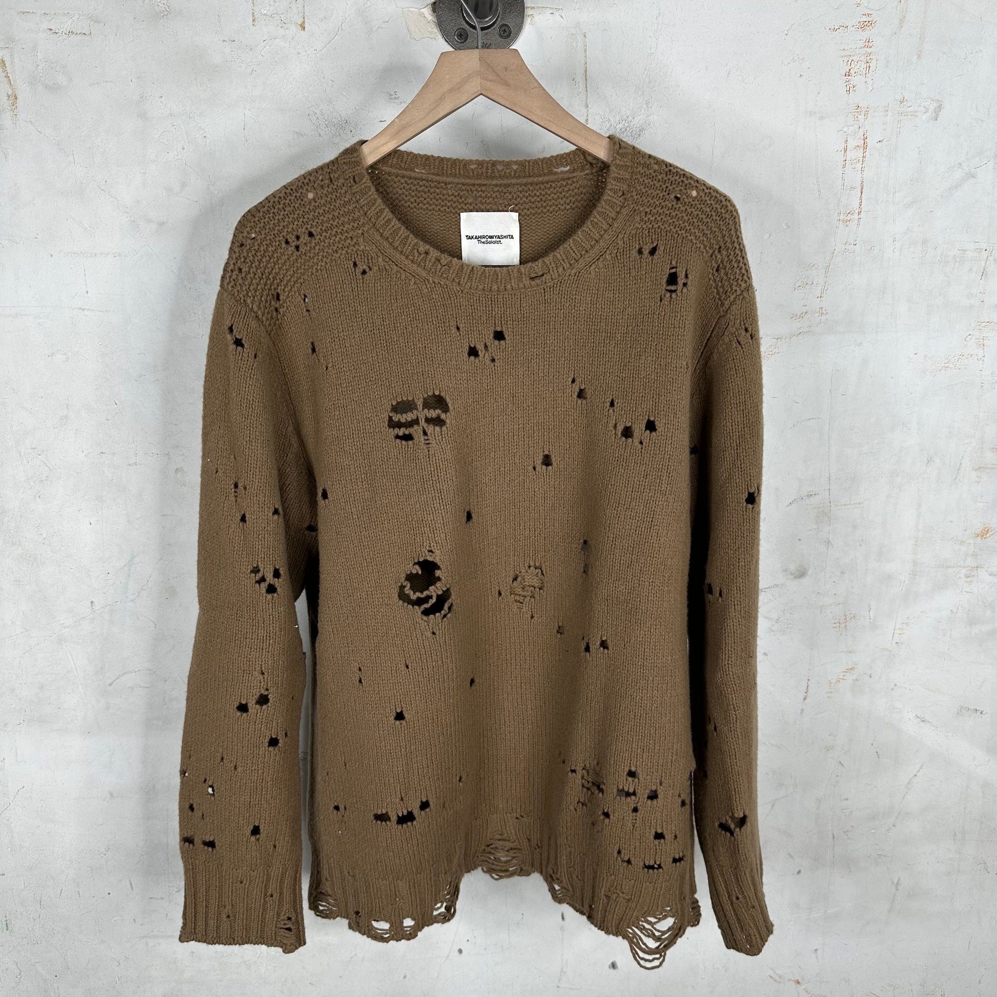 The Soloist Distressed Sweater