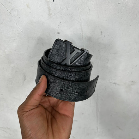 Louis Vuitton Black Damier Belt