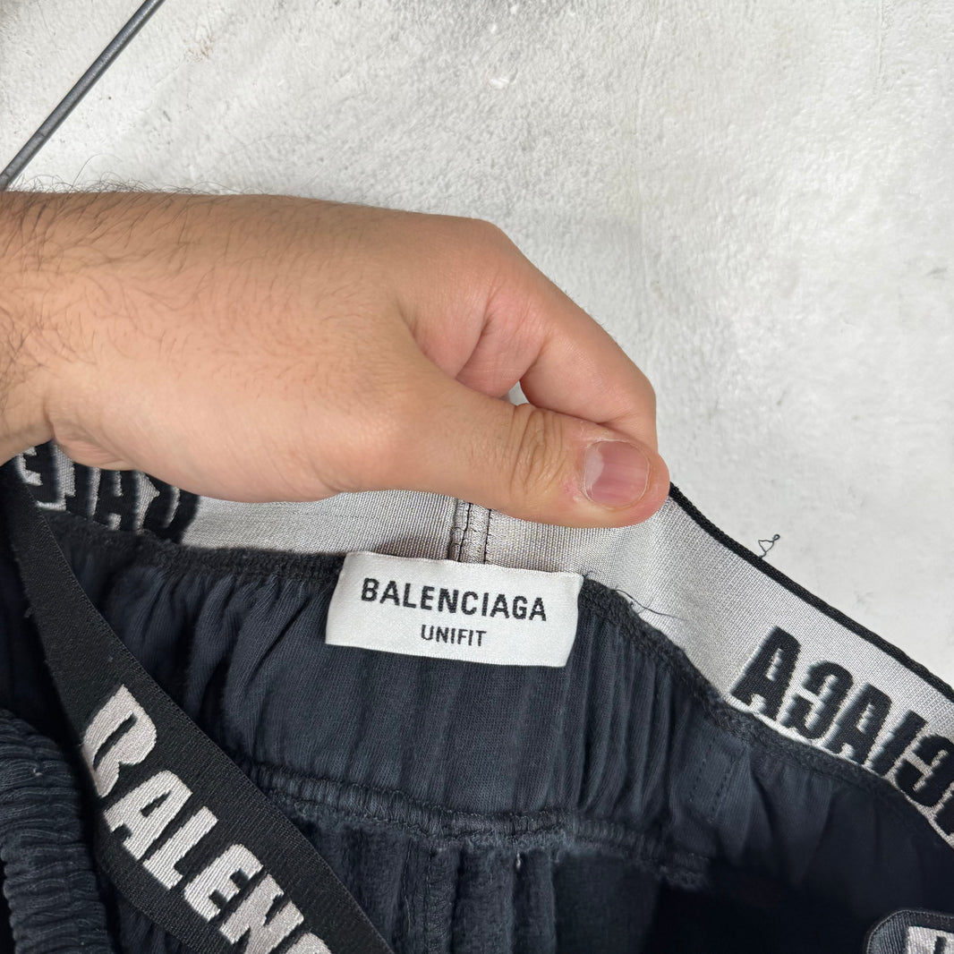 Balenciaga Sporty B Layered Waist Sweatpants