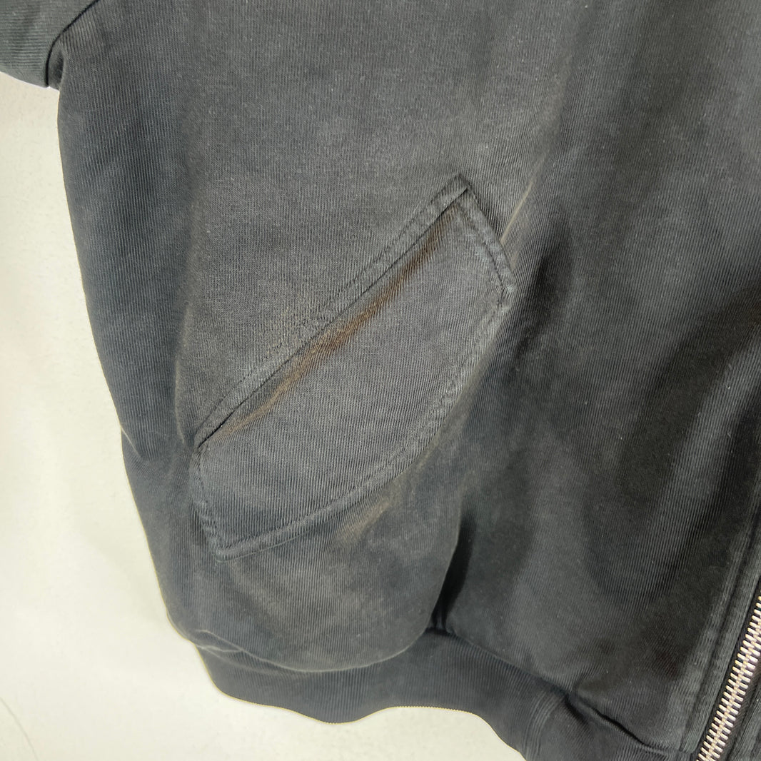 424 Black Double Crest Embellished Hoodie