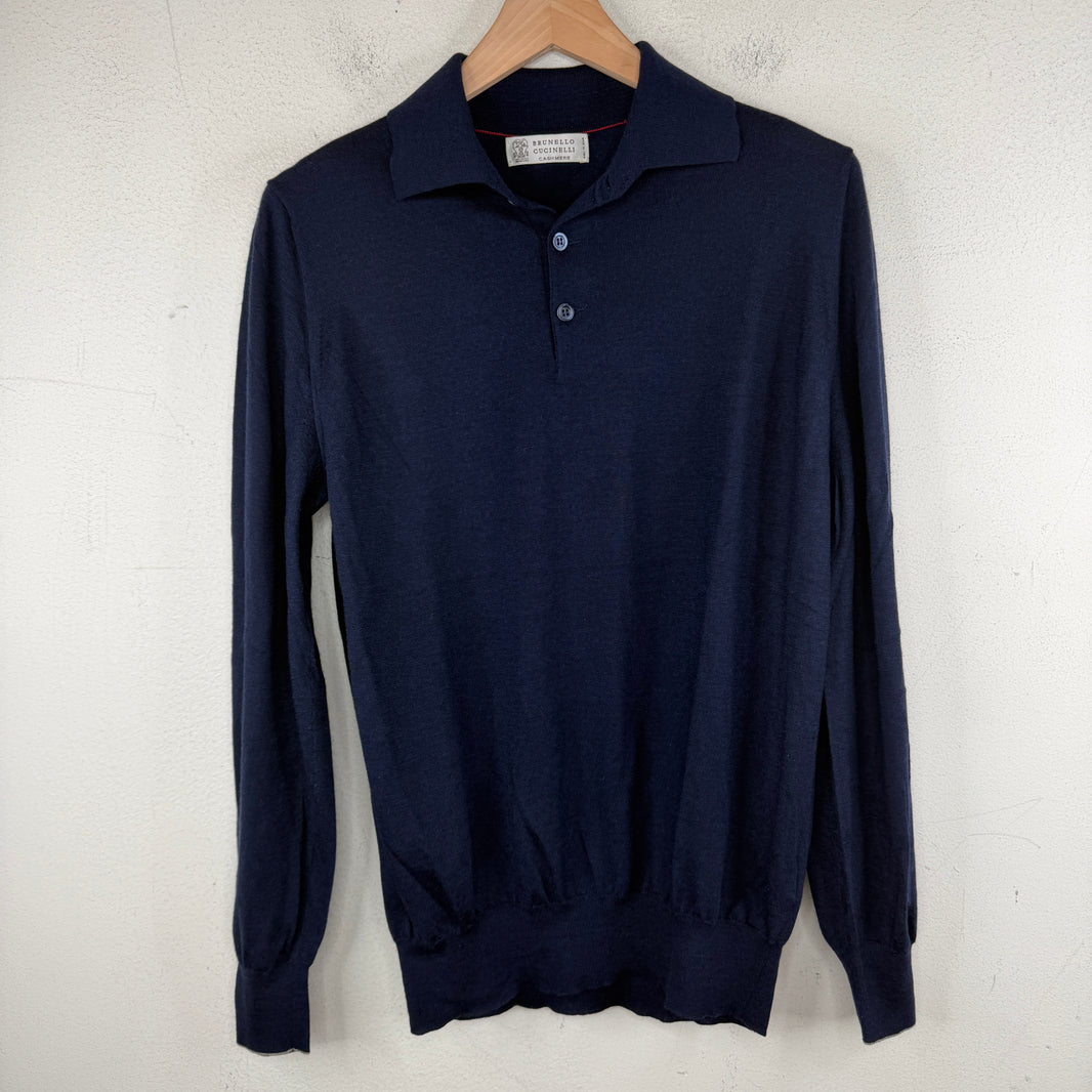 Brunello Cucinelli Cashmere Polo Sweater