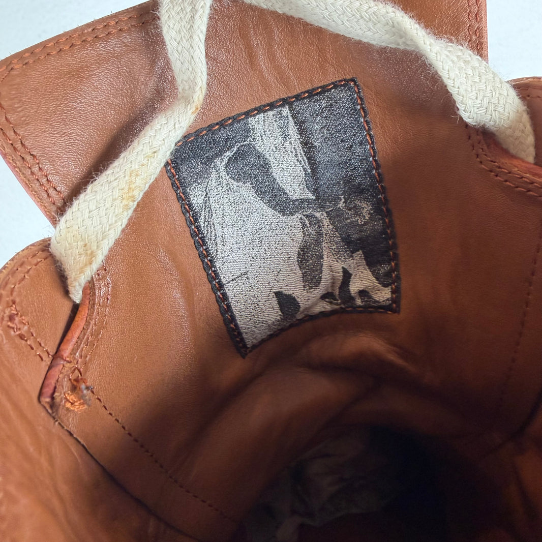 Rick Owens Leather Clay Ramones