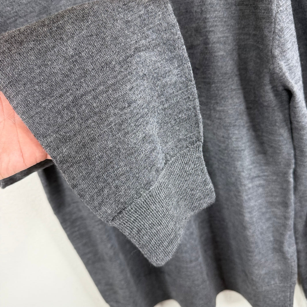 Margiela Elbow Patch Wool Knit Sweater