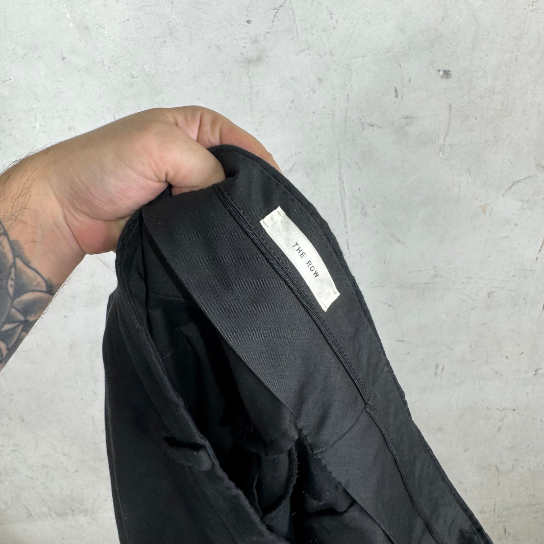 The Row Brushed Cotton/Cashmere Pants