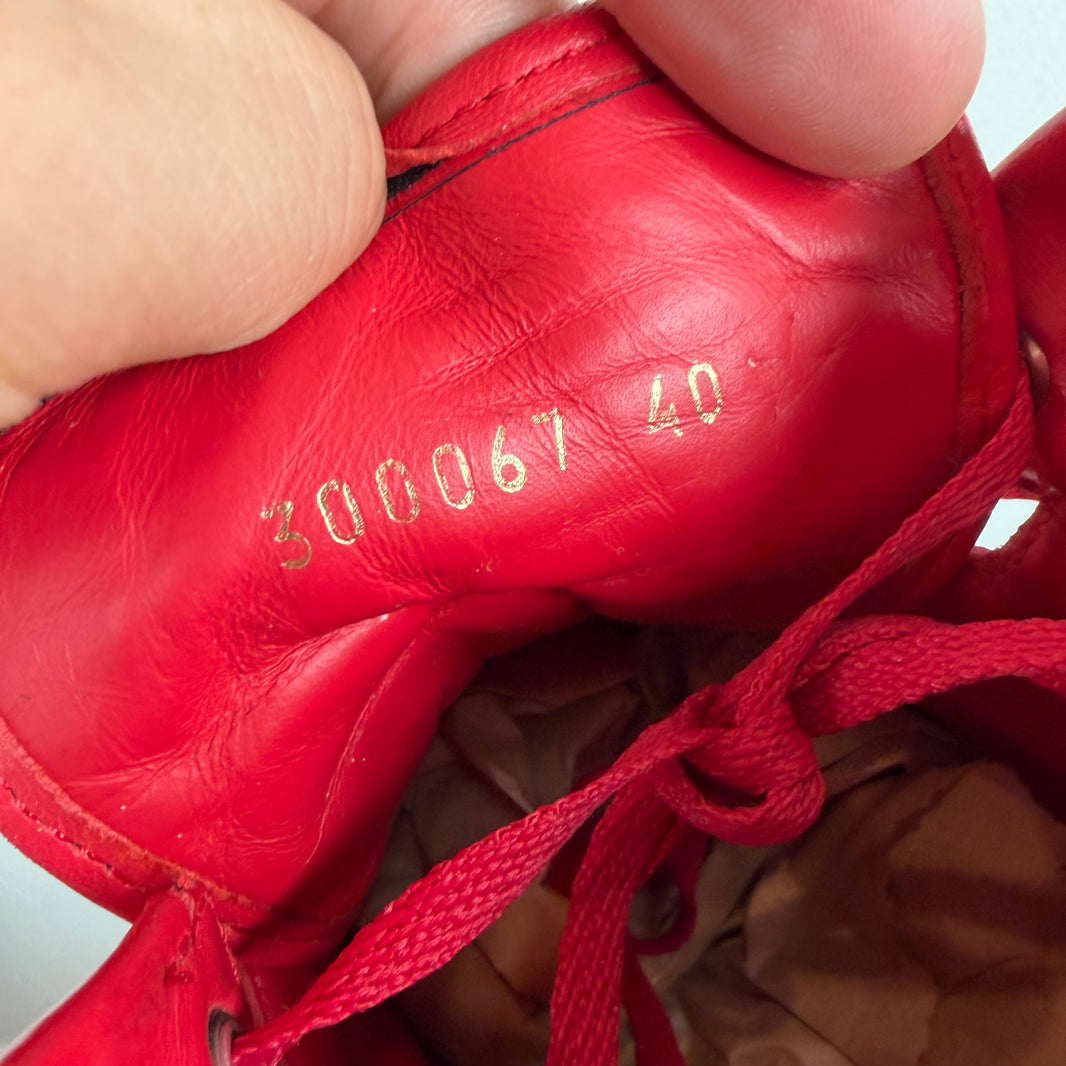Balenciaga Red Cotes Sneakers