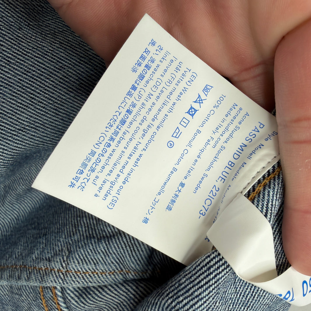 Acne Studios Bla Konst Denim Jacket