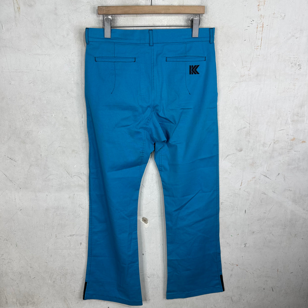 Kiko Kostadinov Blue Darted KK Trousers