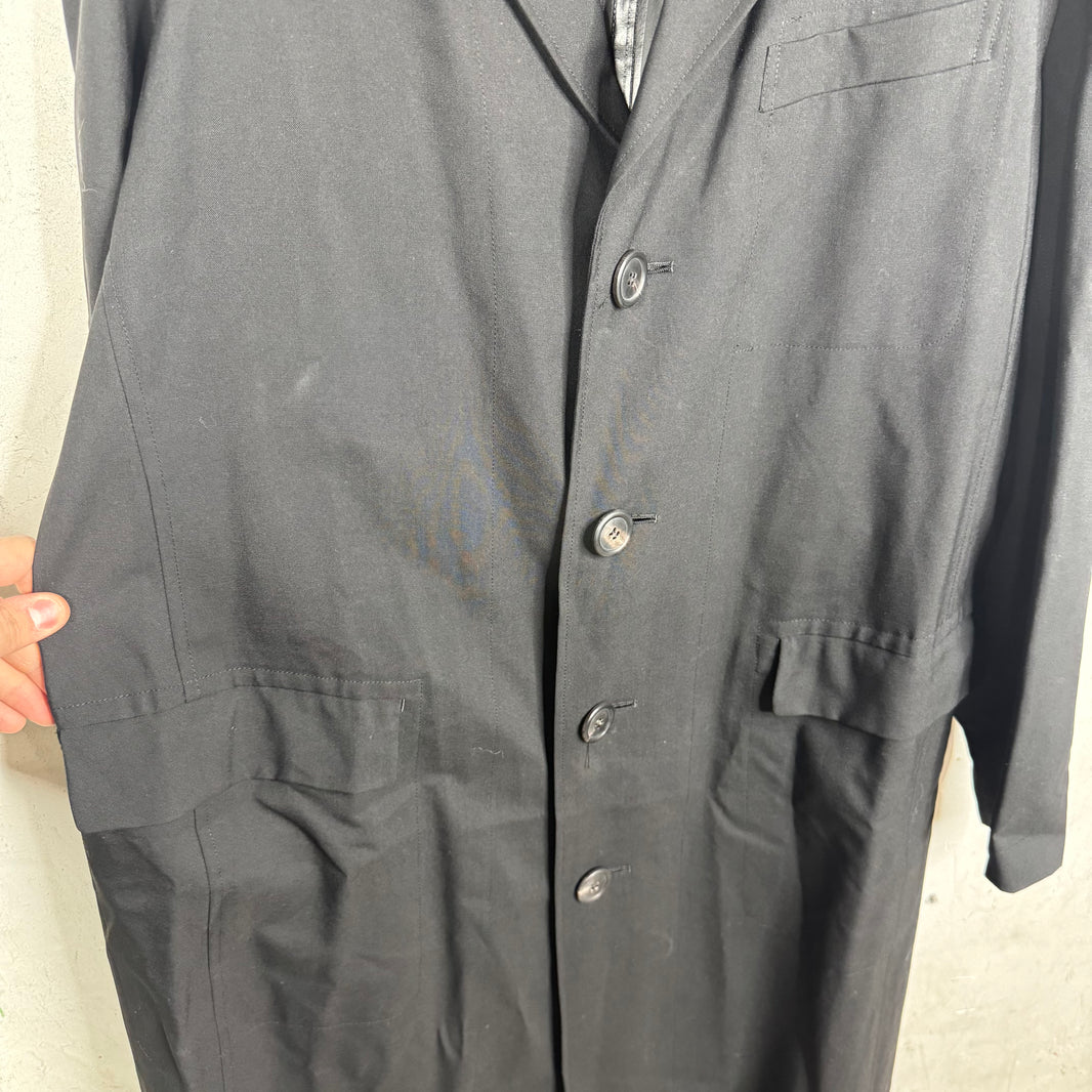 Issey Miyake Men Nylon Long Jacket