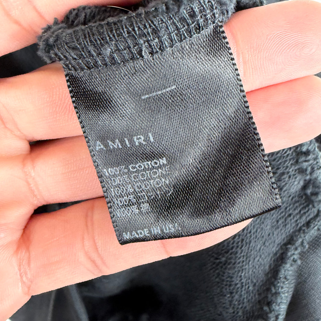 Amiri Distressed Overdyed Crewneck