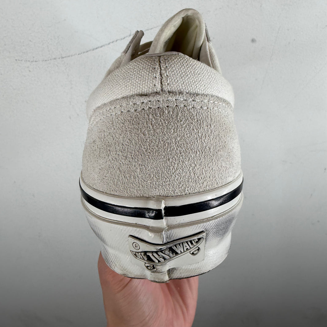 Vans White Pearlized Style 36 Sneakers