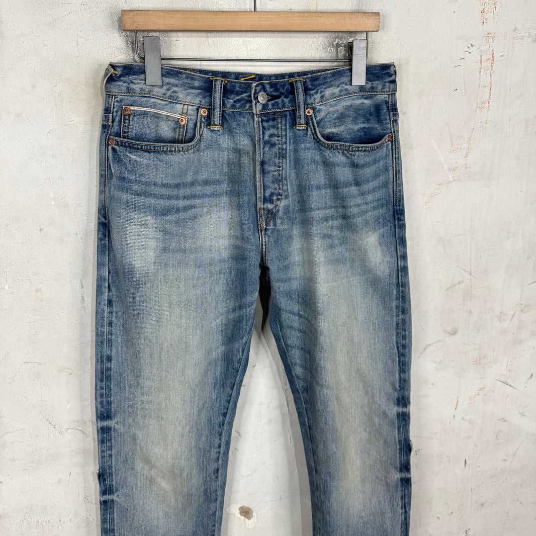 Evisu White Seagull Jeans