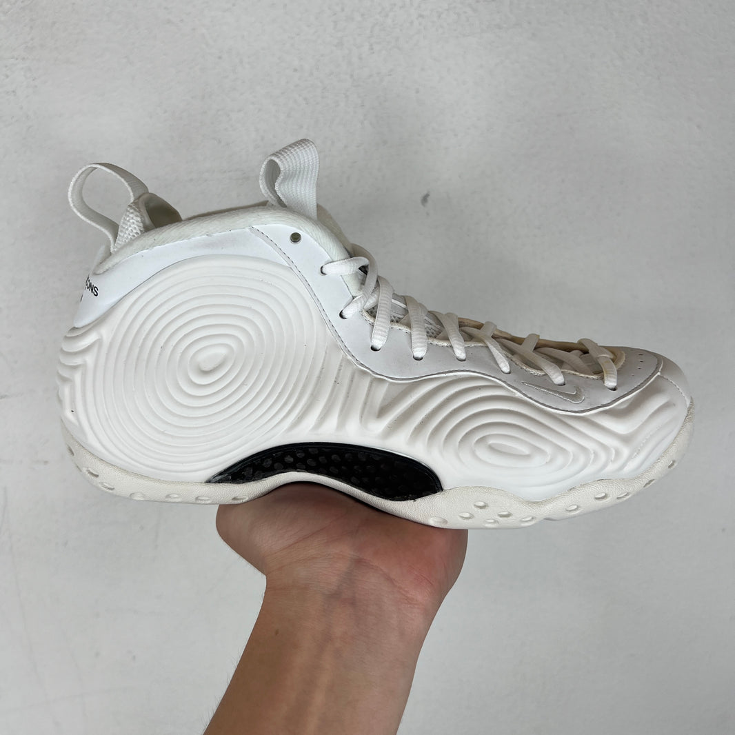 Nike CDG White Foamposite Sneakers