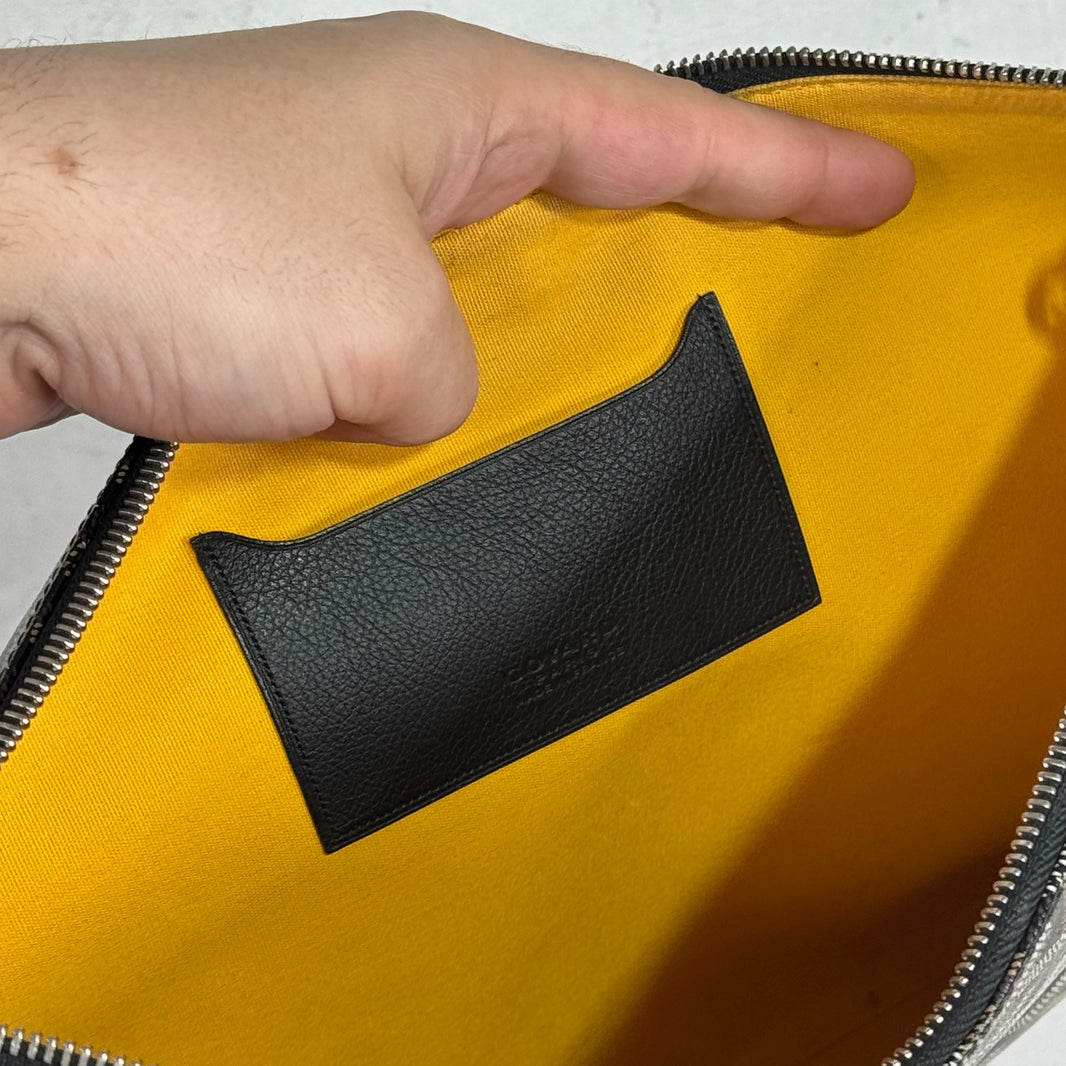 Goyard Black Senat MM Pouch