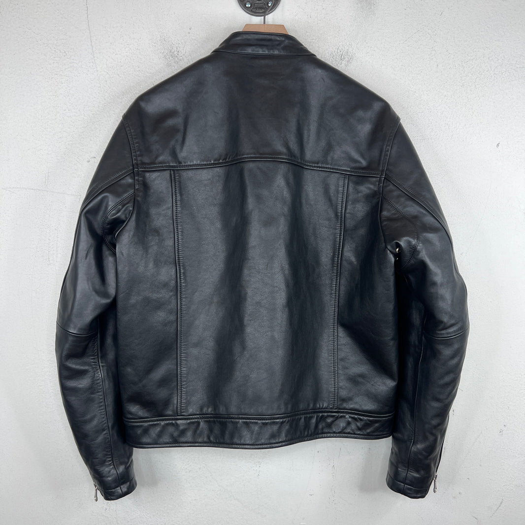 Stussy Cafe Racer Leather Jacket
