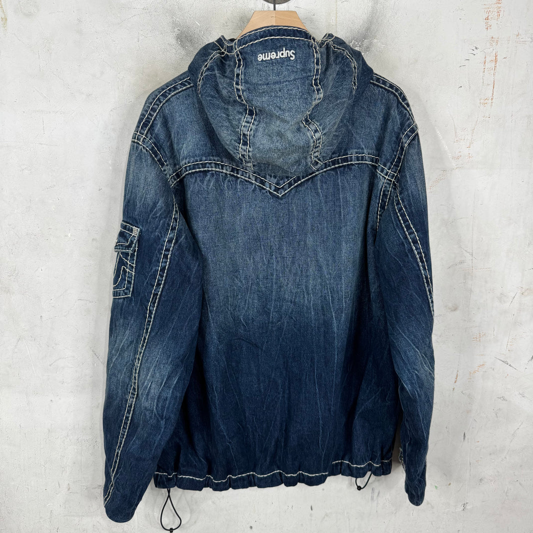 Supreme x True Religion Gore-Tex Denim Parka