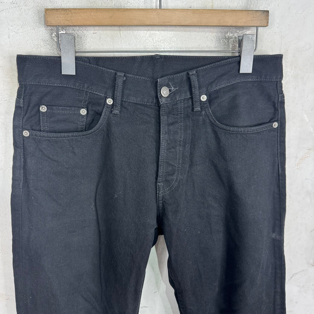 Acne Studios 2010M Black Jeans