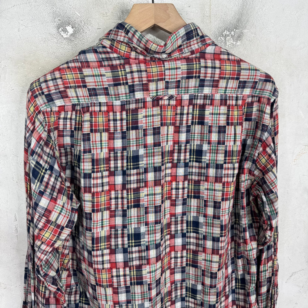 Thom Browne Madras LS Button Up