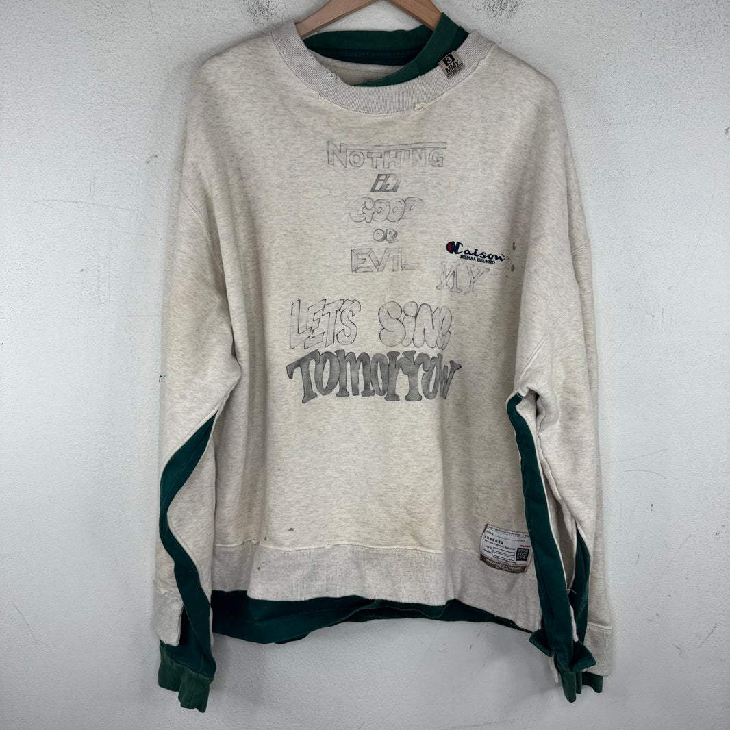 Maison Mihara Yasuhiro Double Layer Crewneck