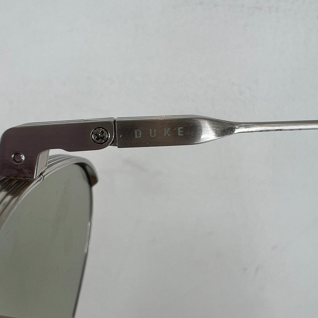 JMM Silver Gonzo Duke Aviator Sunglasses