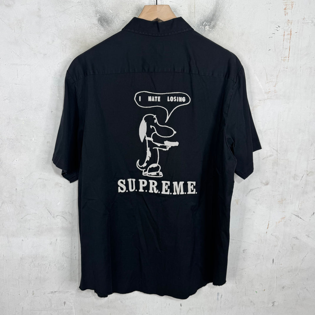 Supreme Snoopy Work Shirt