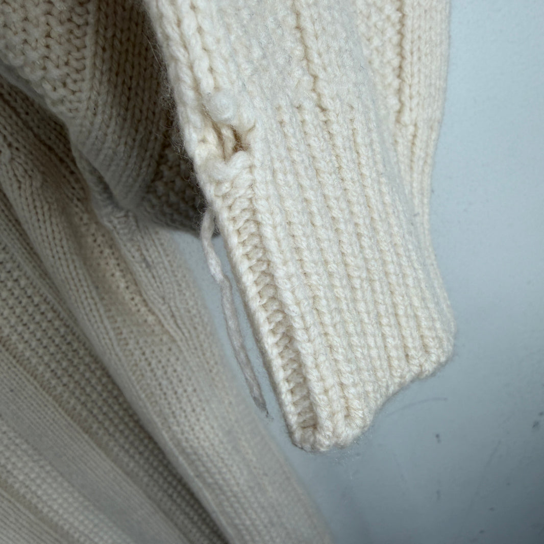 Hermes Beige Cashmere Knit Sweater