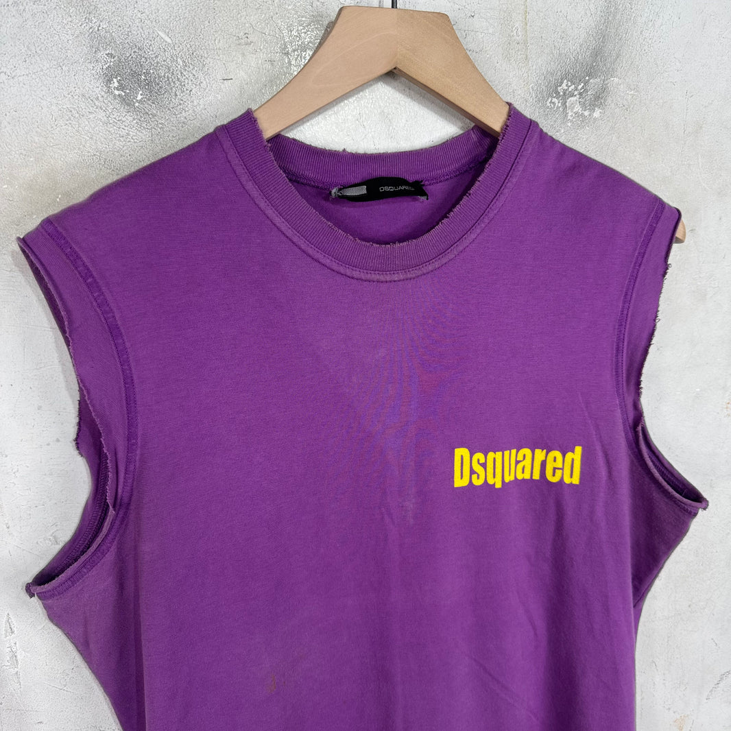 Dsquared Back to Basics Cutoff T-Shirt