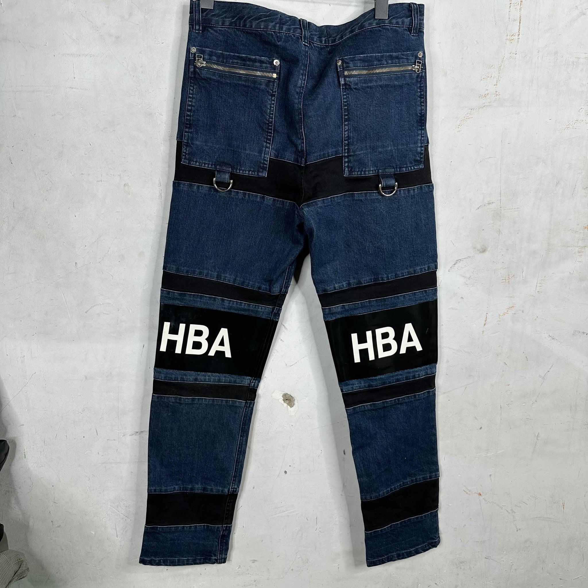 HBA Paneled PVC Knee Denim