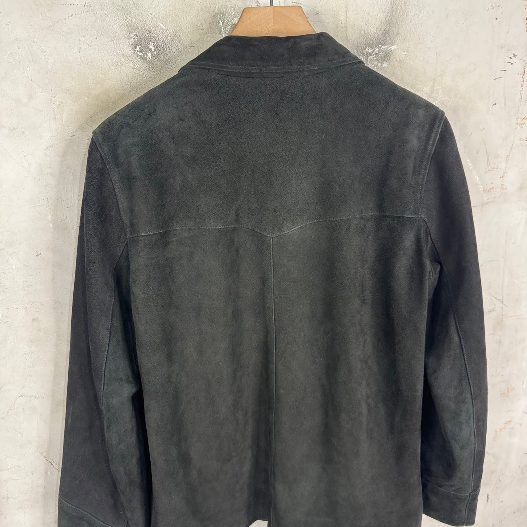 Saint Laurent Suede Western Jacket