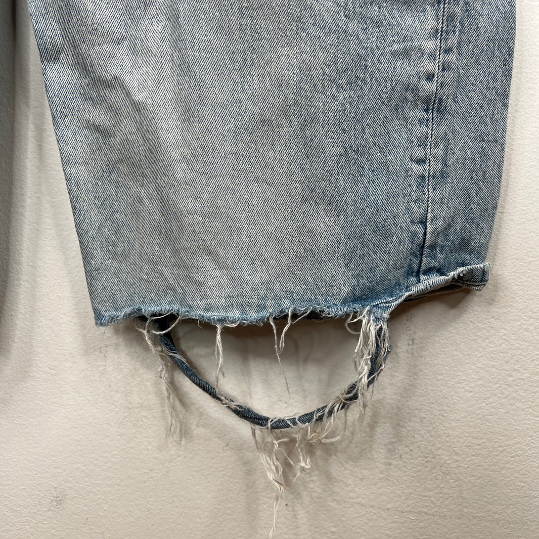 Balenciaga Blue Baggy Jeans