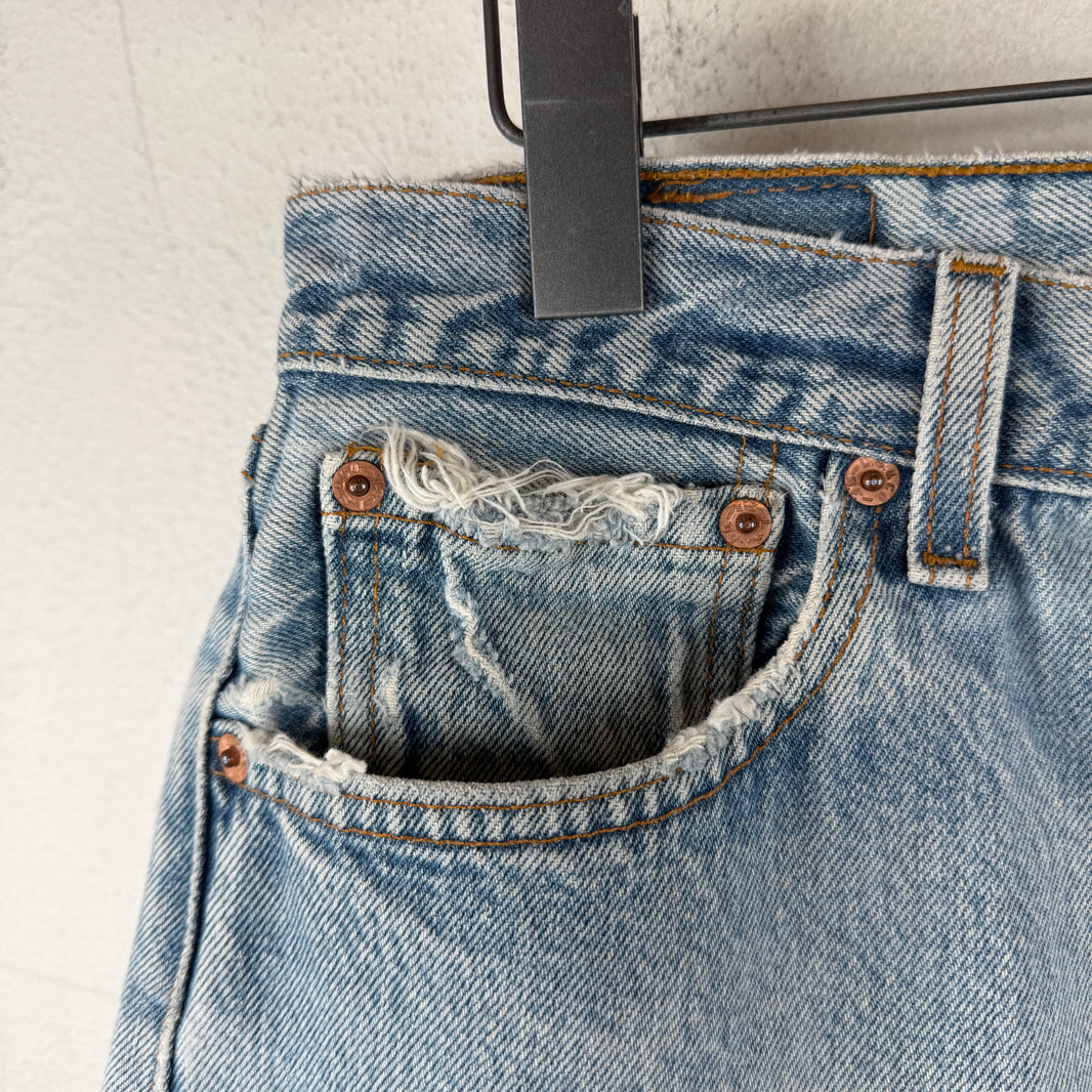Vintage Repaired Levi's 501XX Denim Jeans