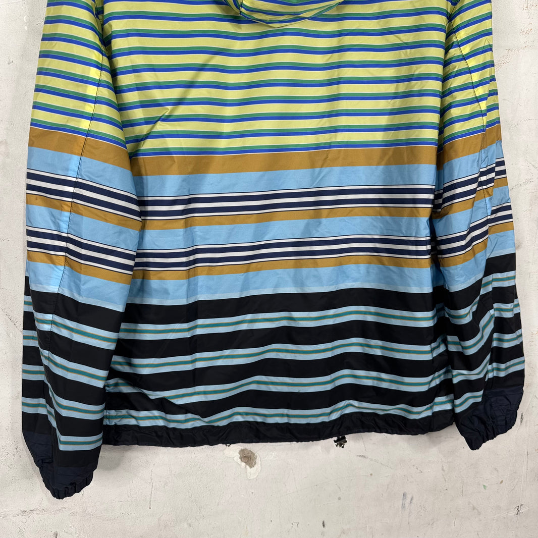 Prada Reversible Striped Nylon Jacket