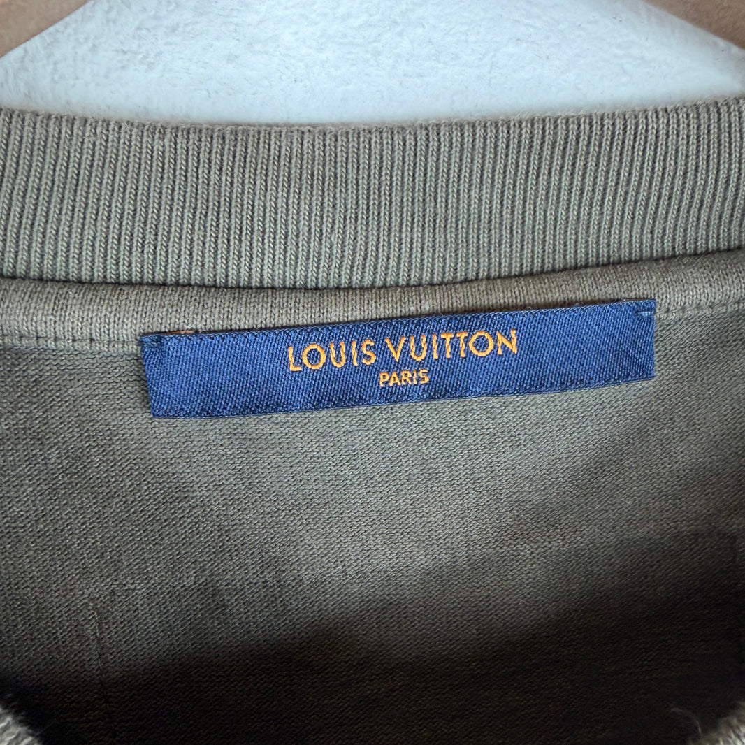 Louis Vuitton Sample Plain Olive T-Shirt