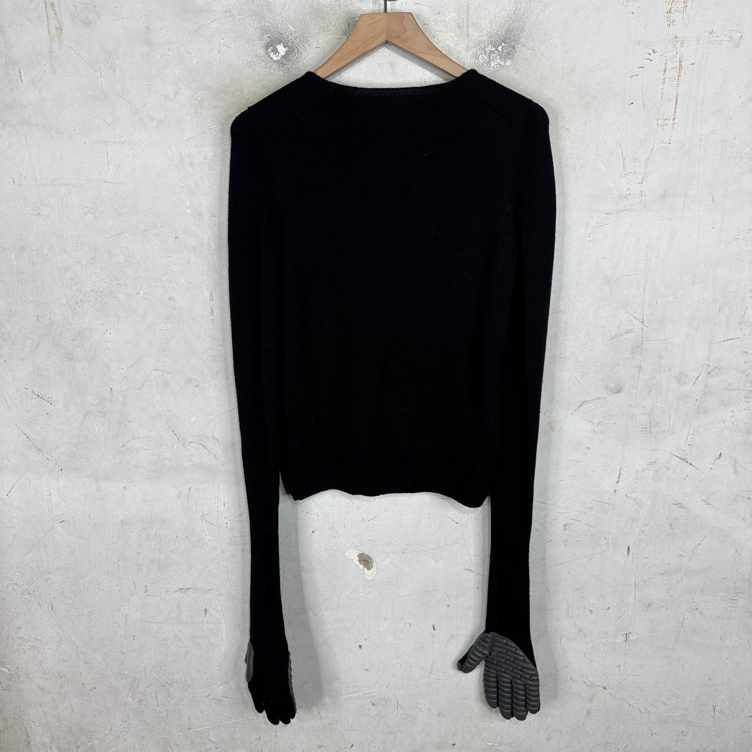 CDG Textured Glove Sweater