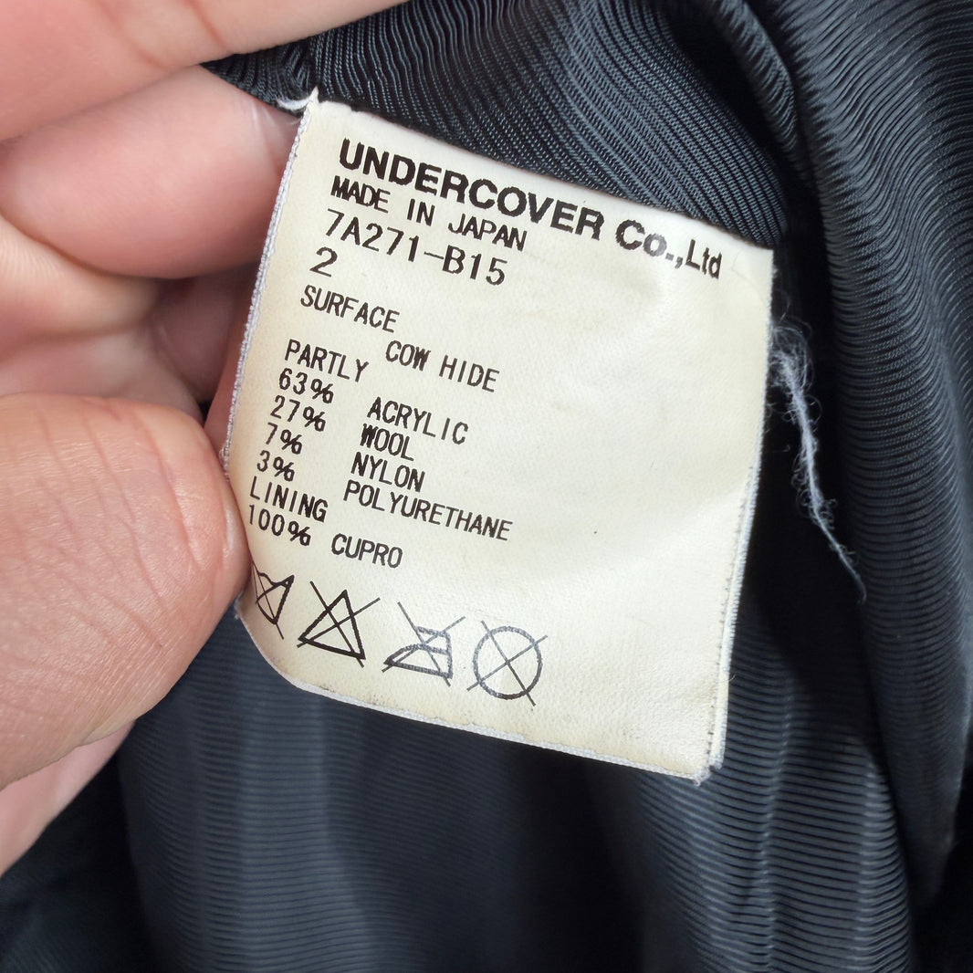 Undercover AW07 D-Ring Leather Jacket