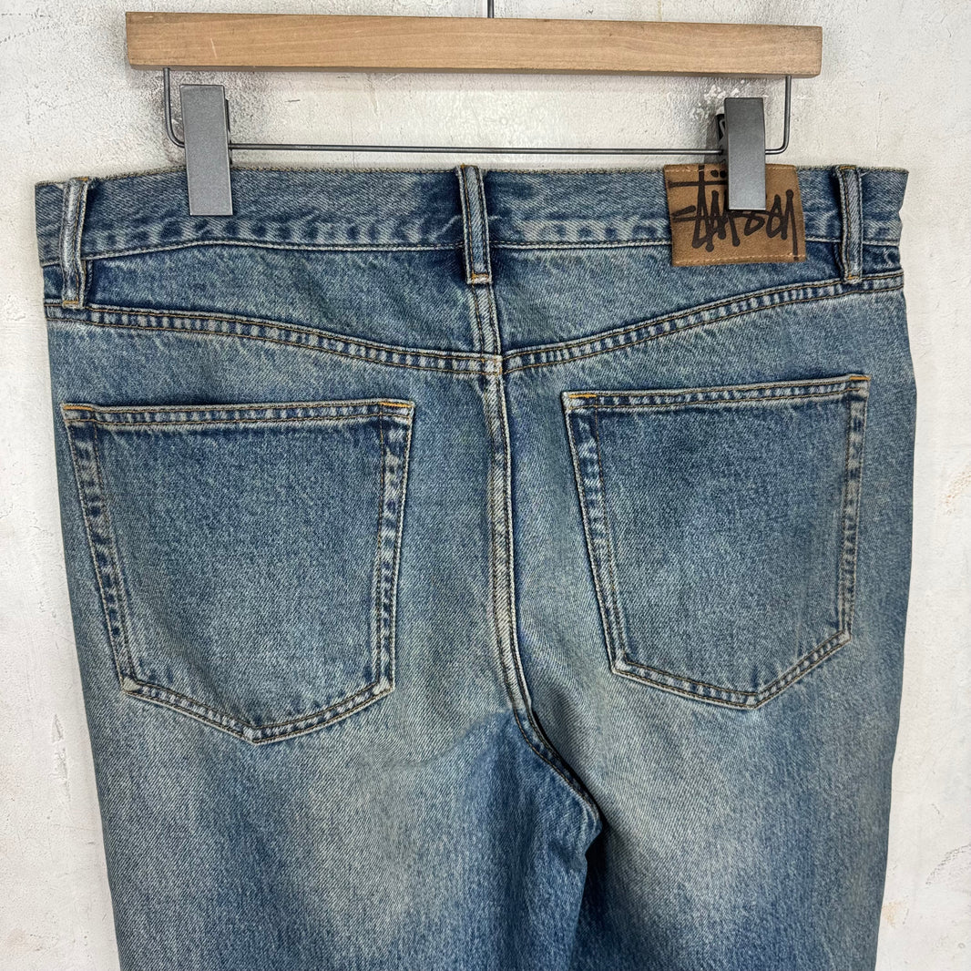 Stussy New Classic Medium Wash Jeans