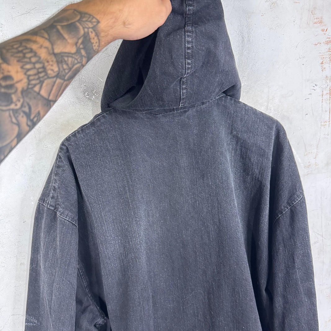 Balenciaga Surfer Denim Parka Jacket