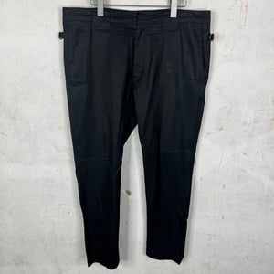 Louis Vuitton Black Back Zip Trousers
