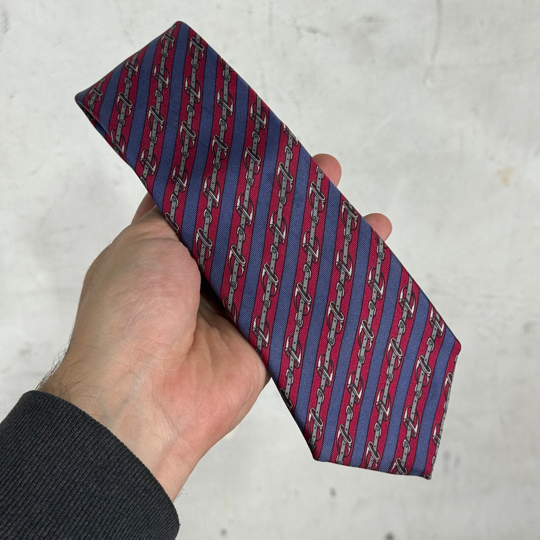 Hermes Silk Horsebit Tie