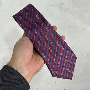 Hermes Silk Horsebit Tie